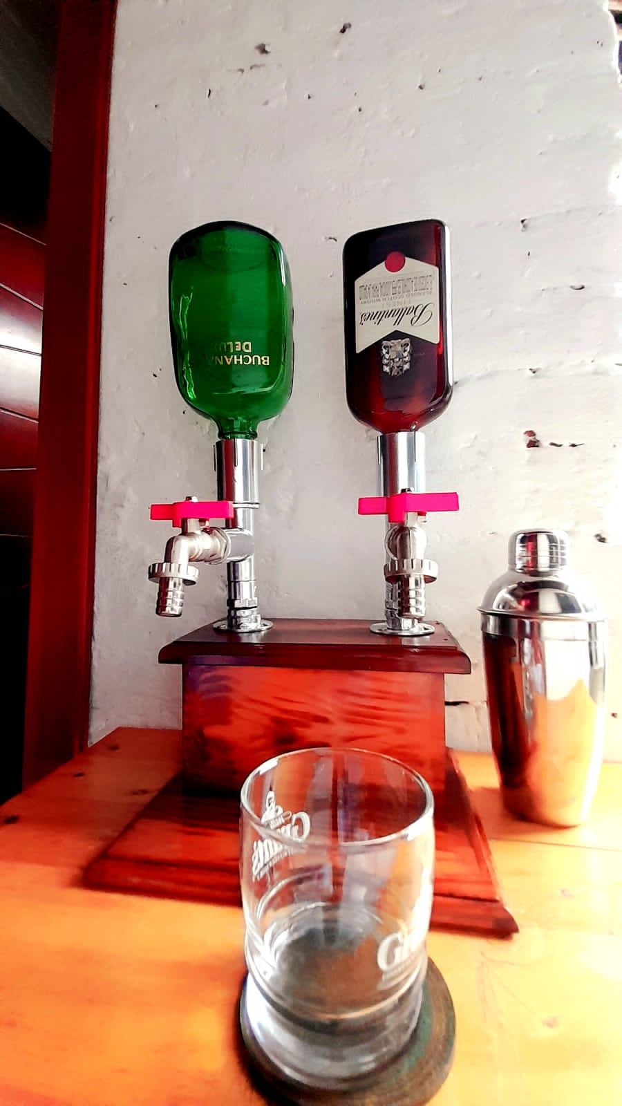 DISPENSADOR DOBLE BOTELLA